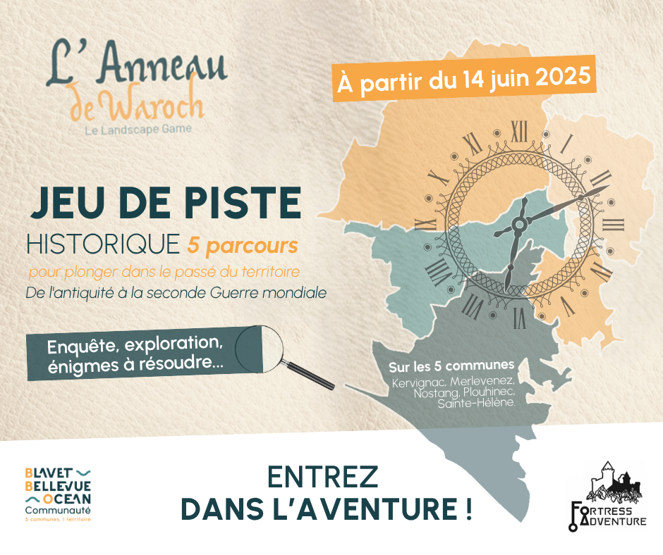 Jeu de piste Anneau de waroch sur les 5 communes